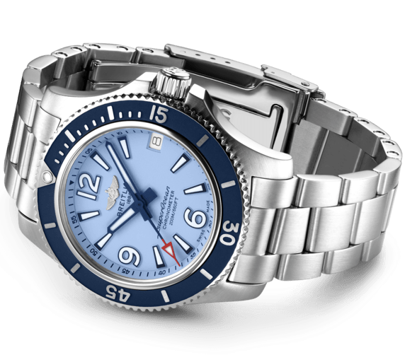 Breitling Watch Superocean Automatic 36 Blue Professional III