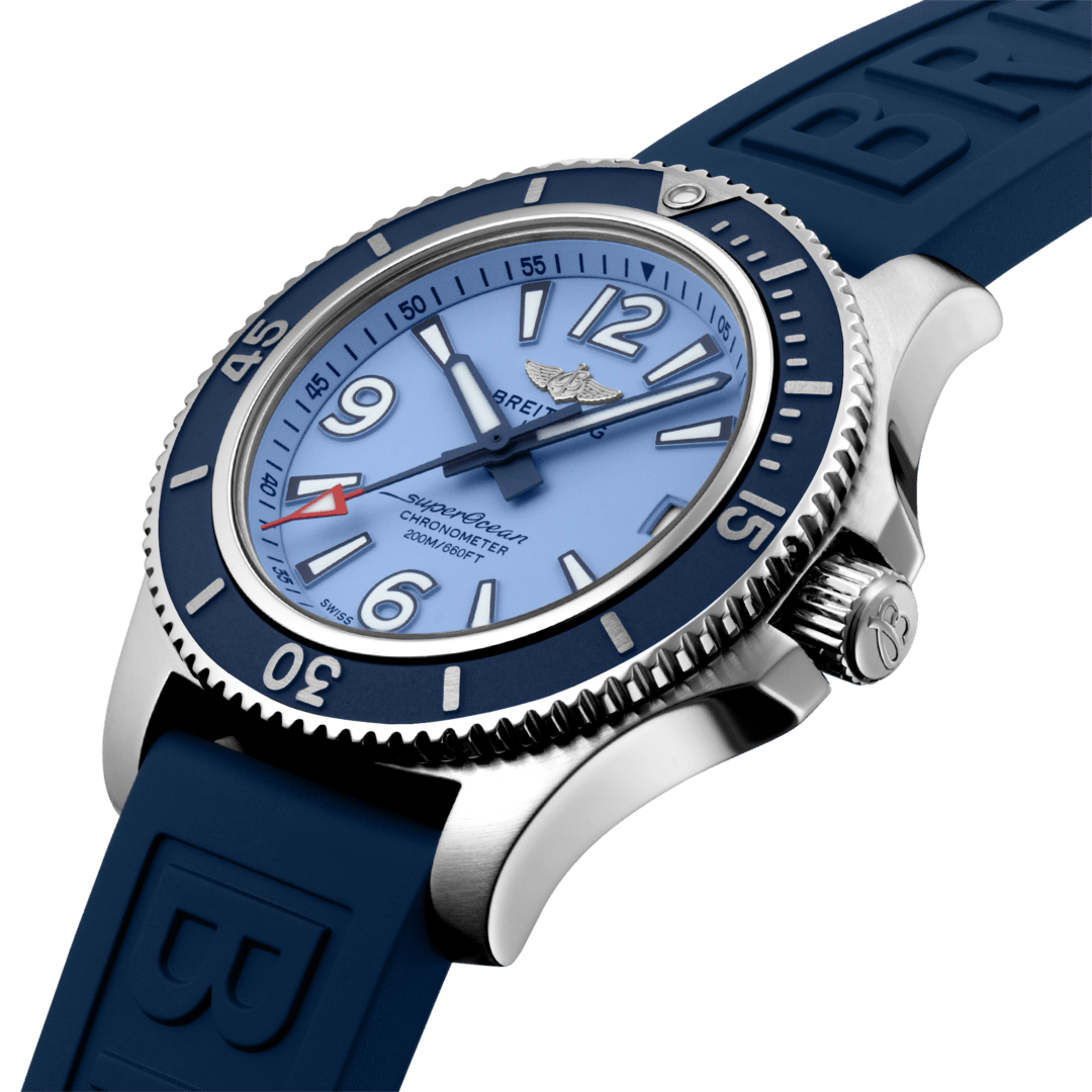 Breitling Watch Superocean Automatic 36 Blue Diver Pro III Tang Type