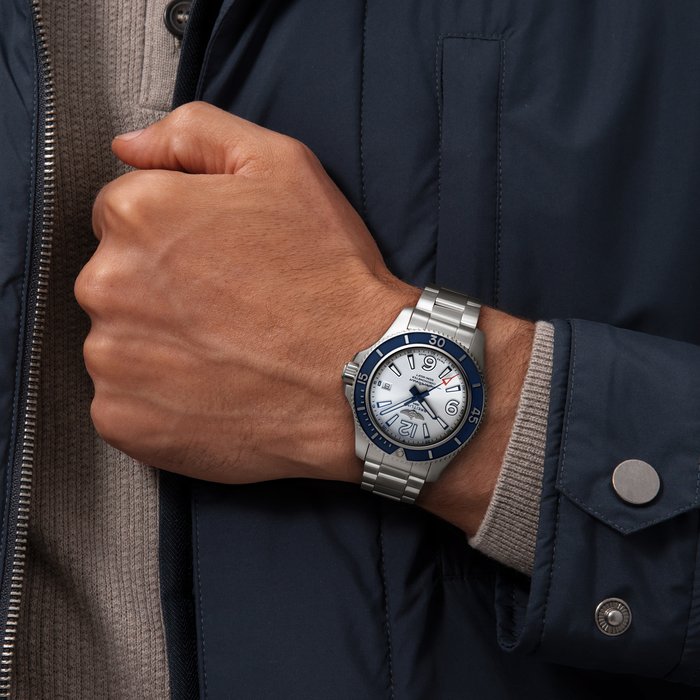 Breitling Watch Superocean Automatic 42 White Professional III