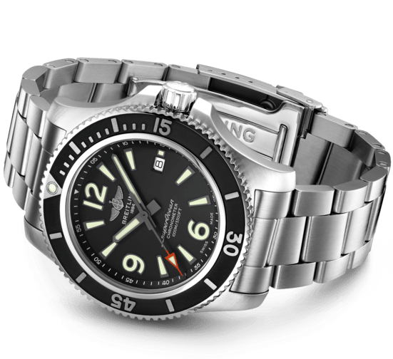 Breitling Watch Superocean Automatic 44 Black Professional III