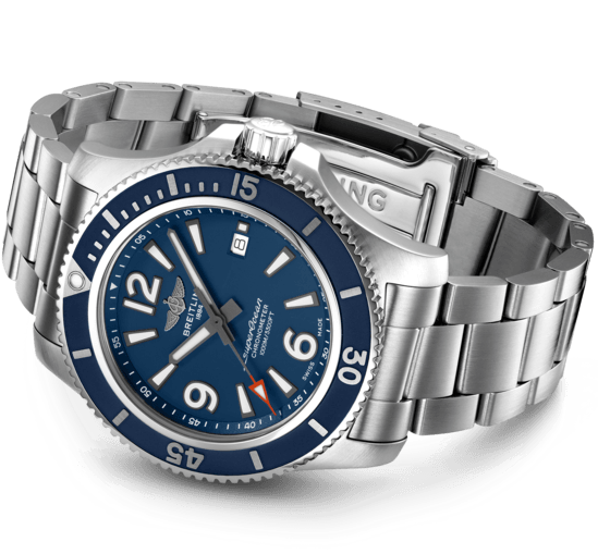 Breitling Watch Superocean Automatic 44 Blue Professional III D