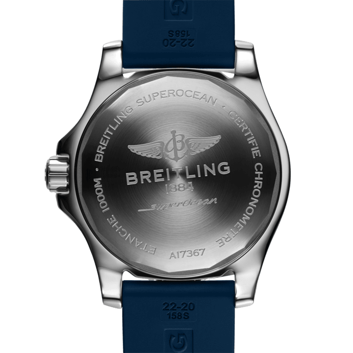 Breitling Watch Superocean Automatic 44 Blue Diver Pro III Tang Type D