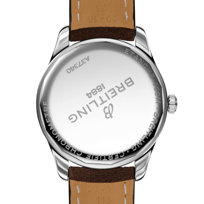Breitling Watch Premier Automatic 40 Brown Nubuck Tang