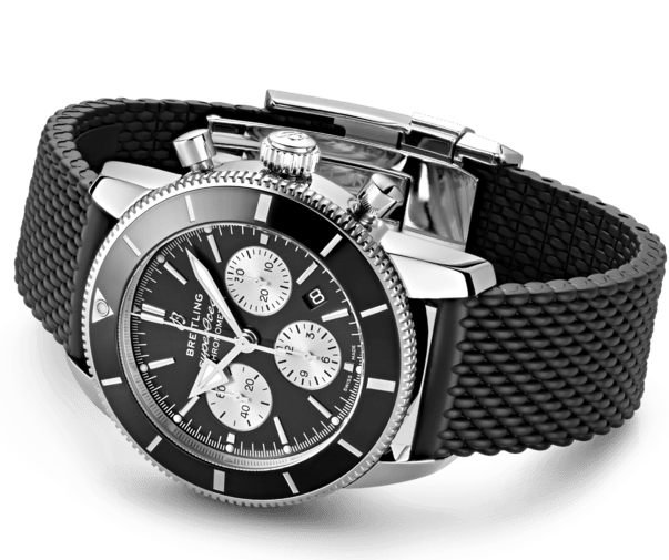 Breitling Watch Superocean Heritage II B01 Chronograph 44 Rubber Aero Classic Pushbutton