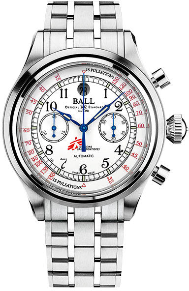 Ball Watch Company Trainmaster Pulsemeter Chronograph MSF