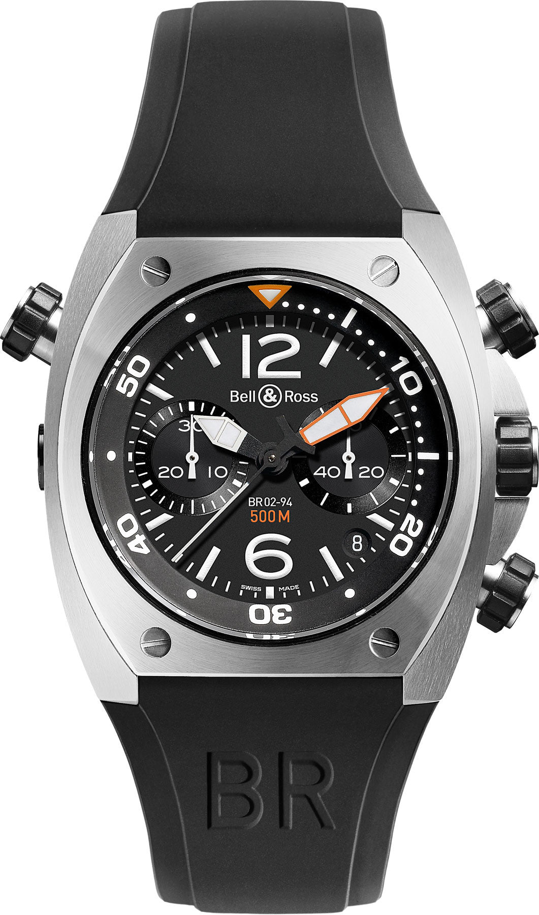 Bell & Ross Watch BR 02 94 Chronograph Steel Case D