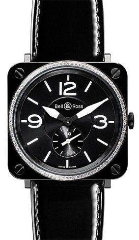 Bell & Ross BRS Black Ceramic Diamond
