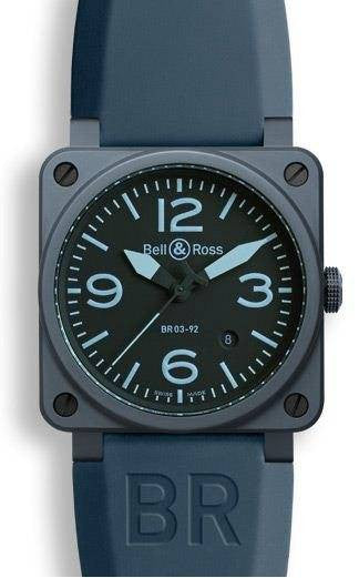 Bell & Ross BR 03 92 Blue Ceramic