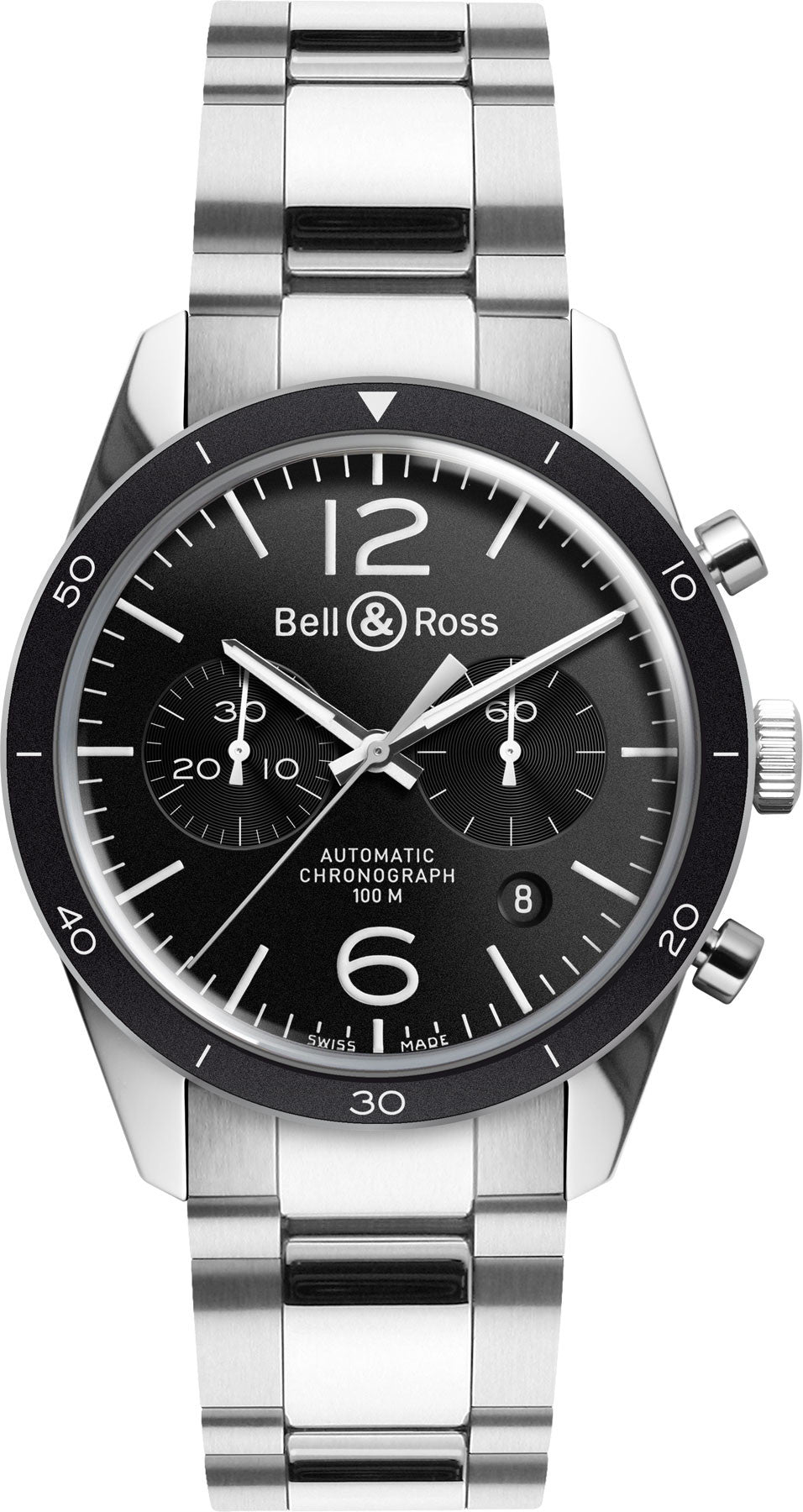 Bell & Ross Watch Vintage BR 126 Black Bezel
