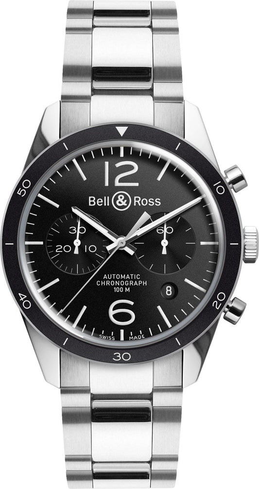 Bell & Ross Watch Vintage BR 126 Black Bezel