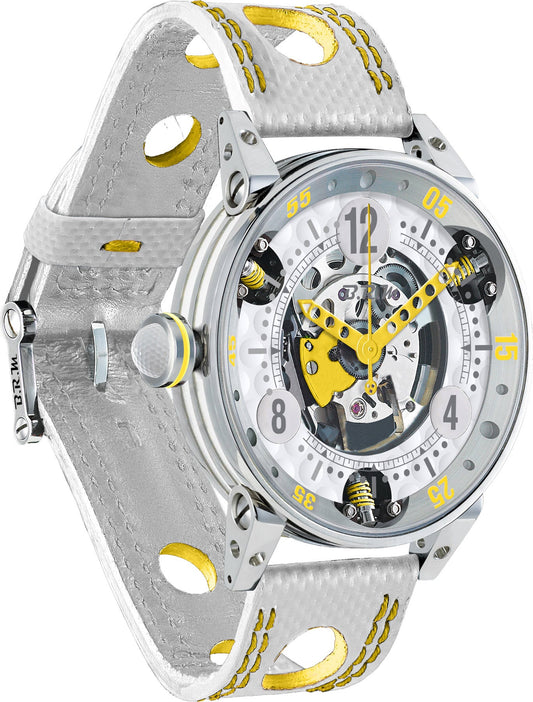 B.R.M Watch Golf Master Mens Yellow Hands