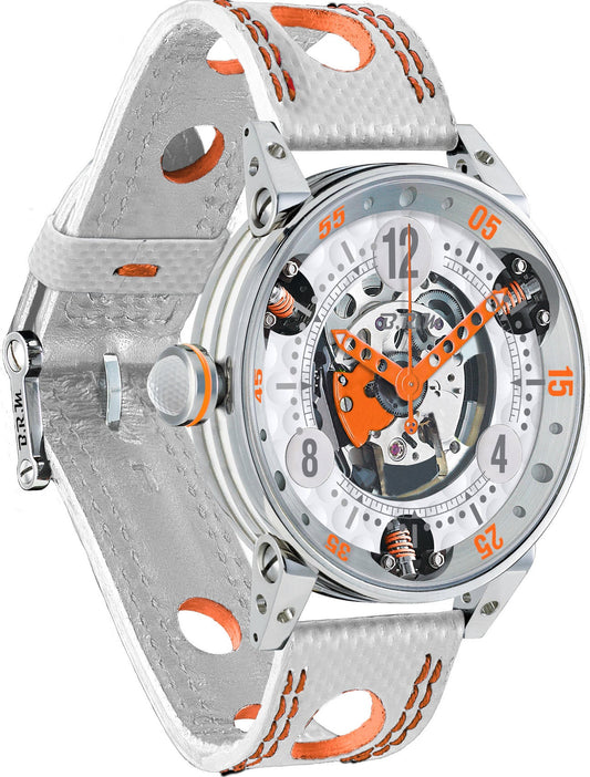 B.R.M Watch Golf Master Mens Orange Hands