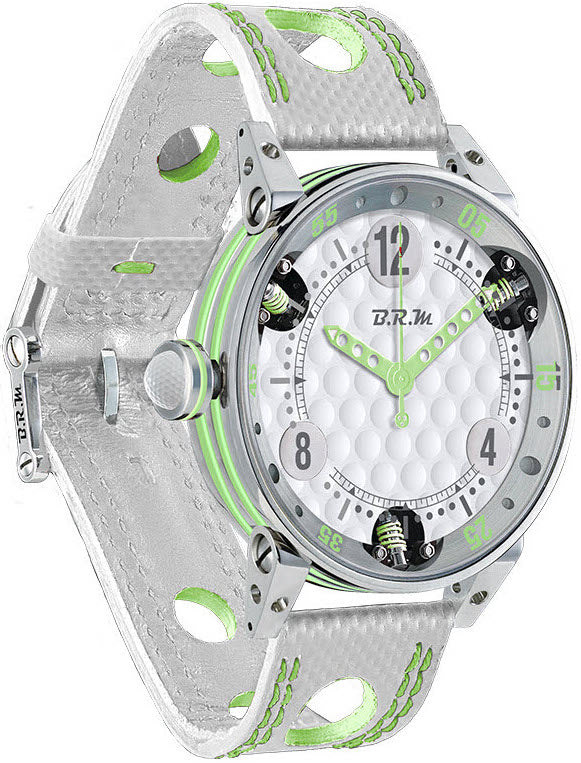 B.R.M Watch Golf Master Ladies Pale Green Hands