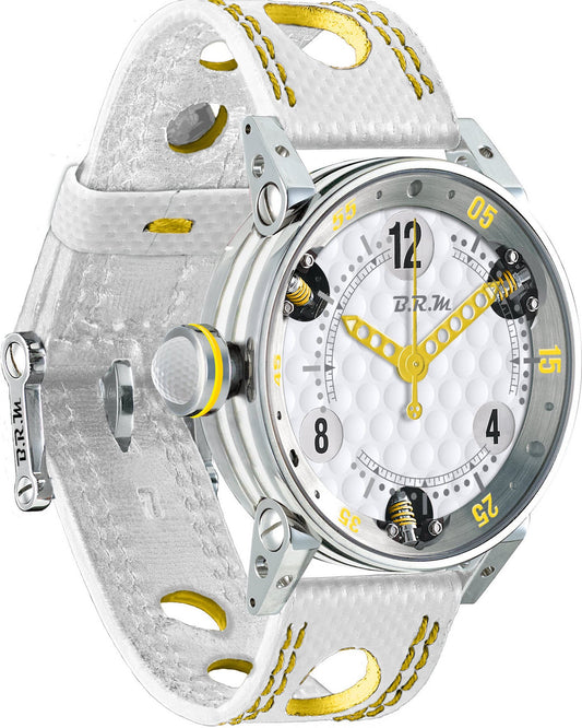 B.R.M Watch Golf Master Ladies Yellow Hands