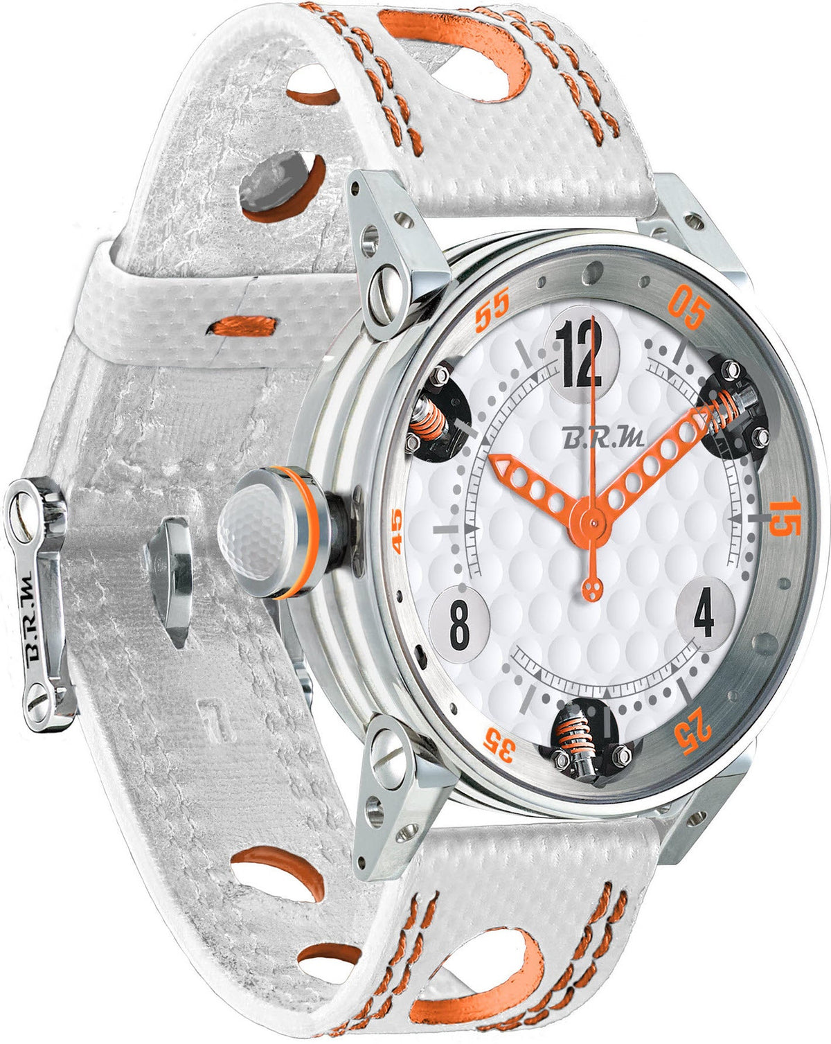 B.R.M Watch Golf Master Ladies Orange Hands