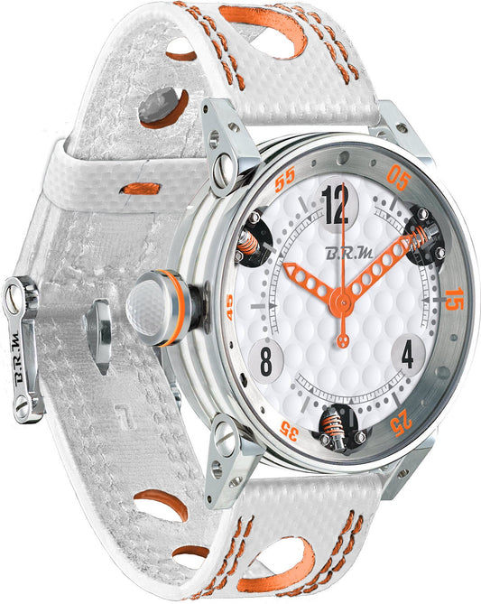 B.R.M Watch Golf Master Ladies Orange Hands