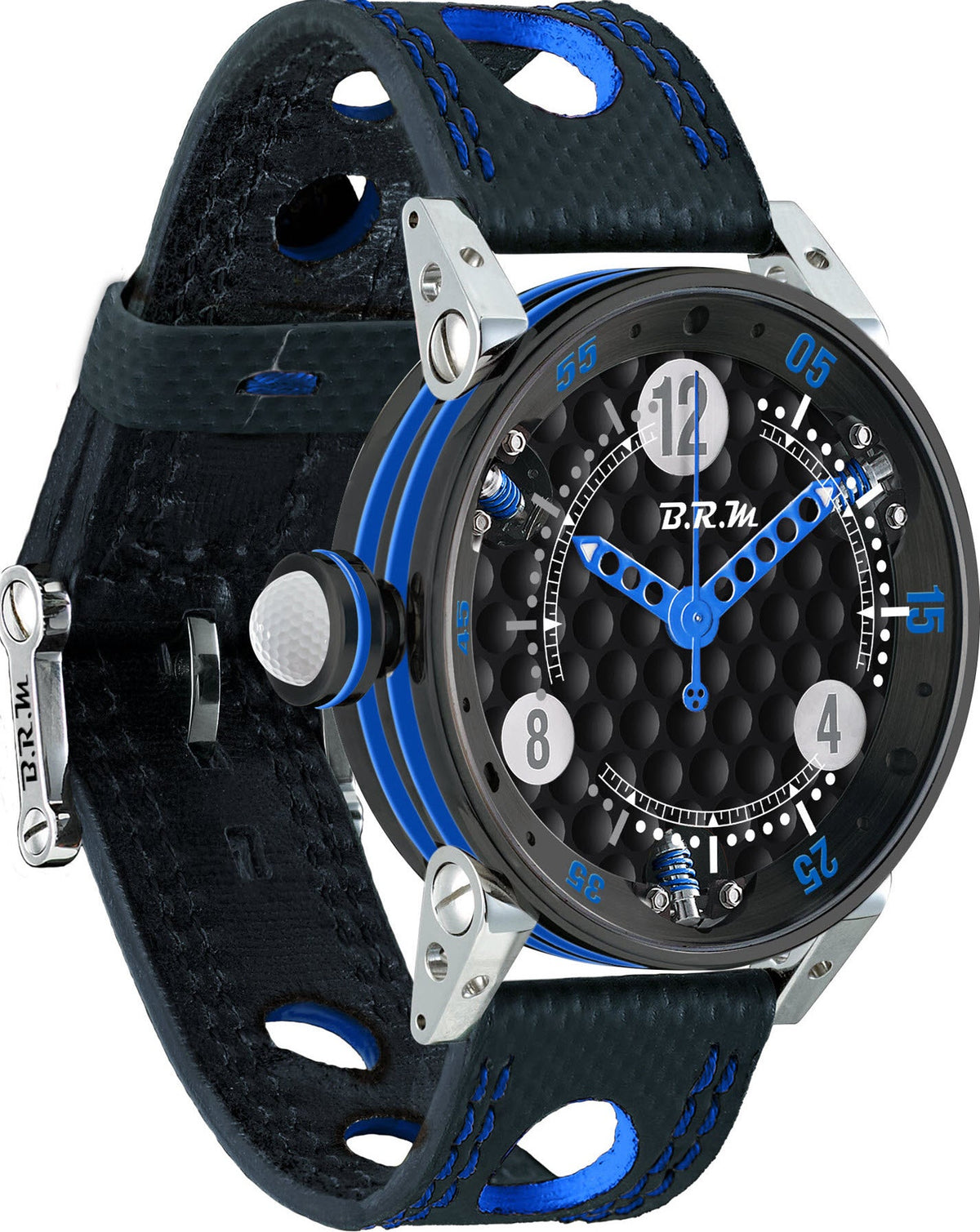 B.R.M Watch Golf Master Ladies Dark Blue Hands