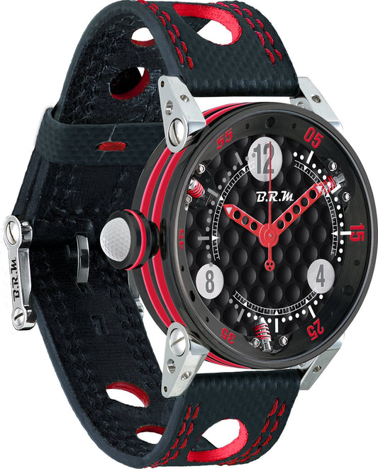 B.R.M Watch Golf Master Ladies Red Hands