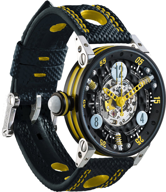B.R.M Watch Golf Master Ladies Yellow Hands