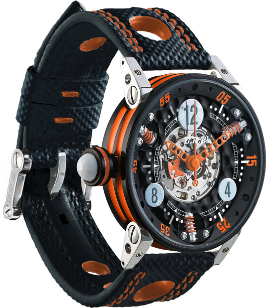 B.R.M Watch Golf Master Ladies Orange Hands