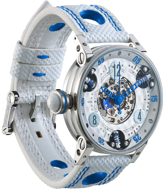 B.R.M Watch Golf Master GF7-38-SA-SQ-ABLF Ladies Dark Blue Hands