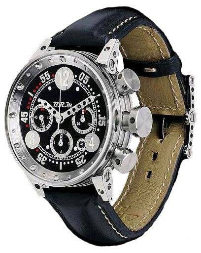 B.R.M. Watches V12-44 Polished Case Grey Hands