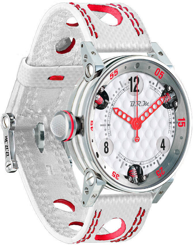 B.R.M Watch Golf Master Ladies Red Hands