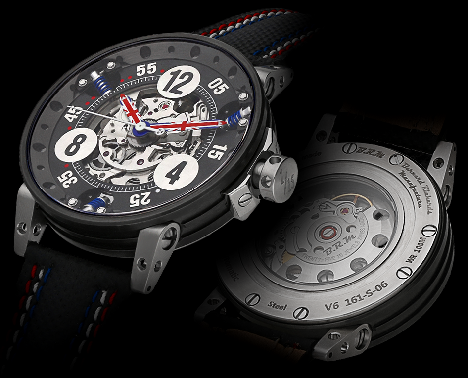 B.R.M. Watches V6-44 Skeleton UK Flag Limited Edition