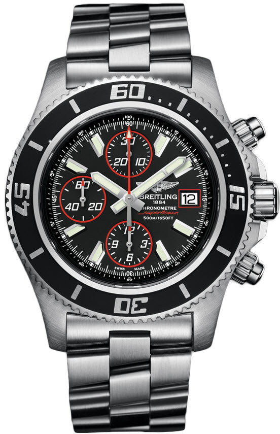 Breitling Watch Superocean Chronograph Abyss Red
