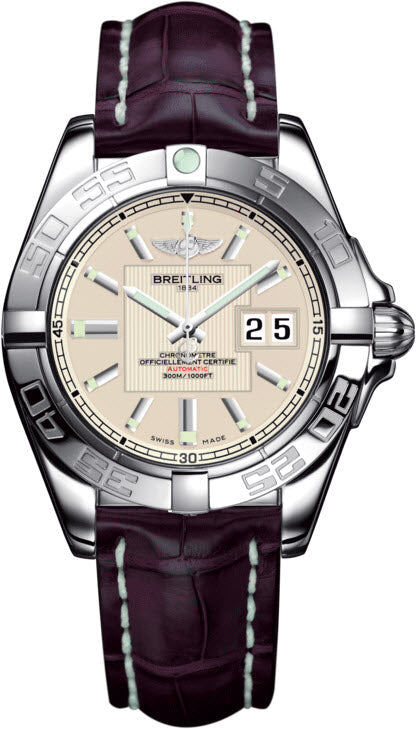 Breitling Watch Galactic 41 Sierra Silver