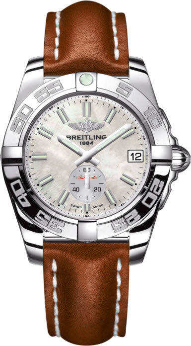Breitling Watch Galactic 36 Automatic Mother of Pearl