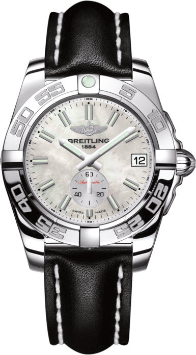 Breitling Watch Galactic 36 Automatic Mother of Pearl