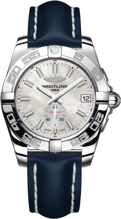 Breitling Watch Galactic 36 Automatic Mother of Pearl
