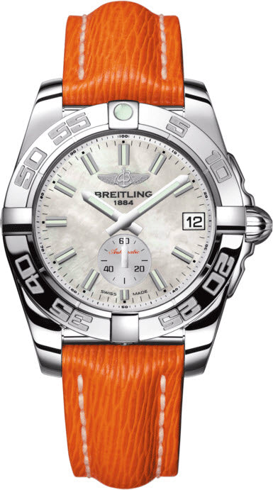 Breitling Watch Galactic 36 Automatic Mother of Pearl