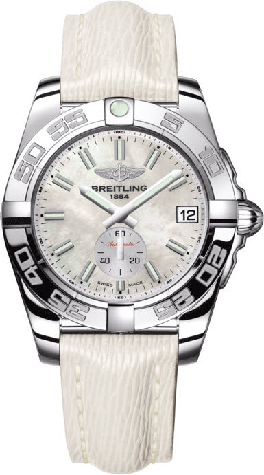 Breitling Watch Galactic 36 Automatic Mother of Pearl