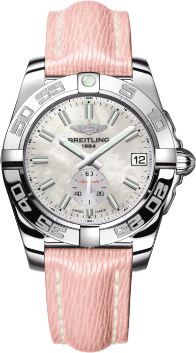 Breitling Watch Galactic 36 Automatic Mother of Pearl