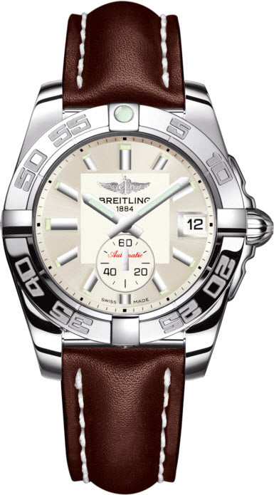 Breitling Watch Galactic 36 Automatic Stratus Silver