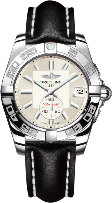 Breitling Watch Galactic 36 Automatic Stratus Silver