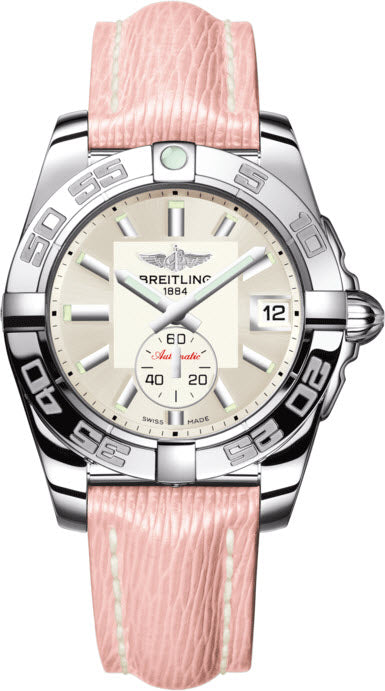 Breitling Watch Galactic 36 Automatic Stratus Silver