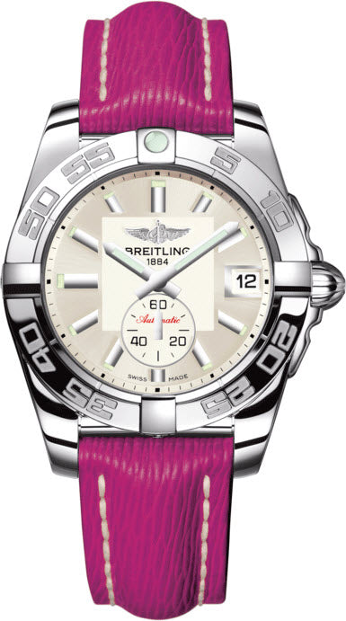 Breitling Watch Galactic 36 Automatic Stratus Silver