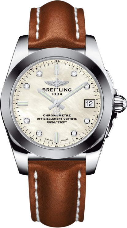 Breitling Watch Galactic 36 SleekT Pearl Diamond