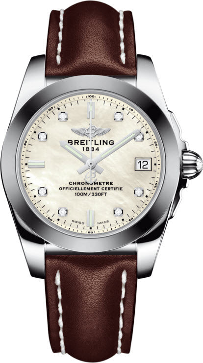 Breitling Watch Galactic 36 SleekT Pearl Diamond