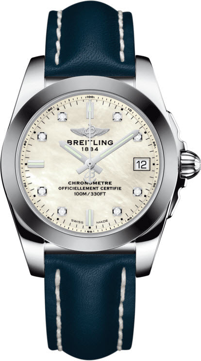 Breitling Watch Galactic 36 SleekT Pearl Diamond