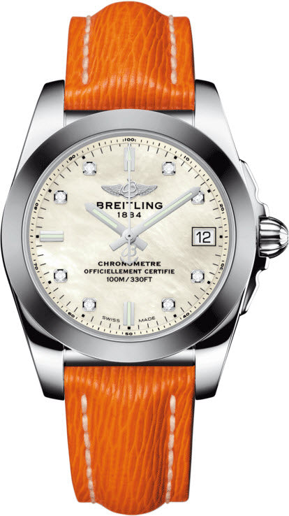 Breitling Watch Galactic 36 SleekT Pearl Diamond