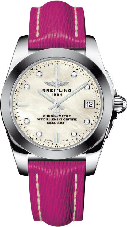 Breitling Watch Galactic 36 SleekT Pearl Diamond