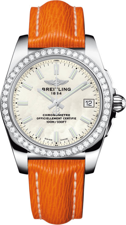 Breitling Watch Galactic 36 SleekT Pearl