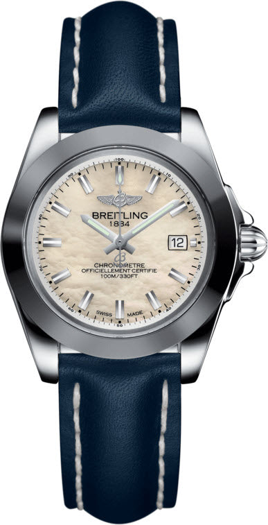 Breitling Watch Galactic 32 Sleek Edition Mother of Pearl