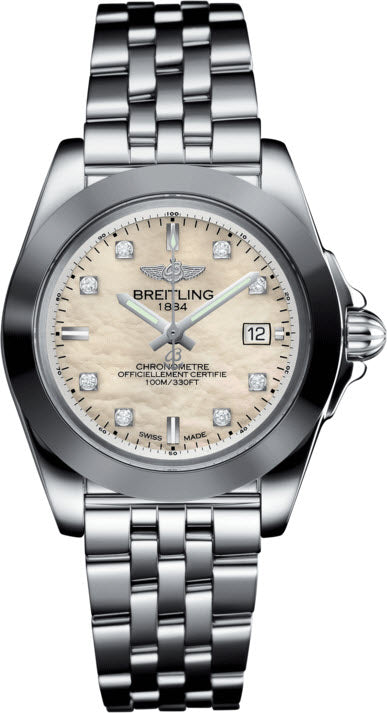 Breitling Watch Galactic 32 Sleek Edition Pilot Bracelet