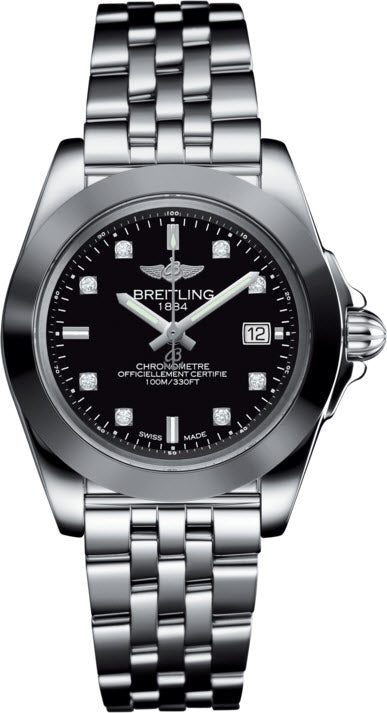 Breitling Watch Galactic 32 Sleek Edition Diamond Pilot Bracelet