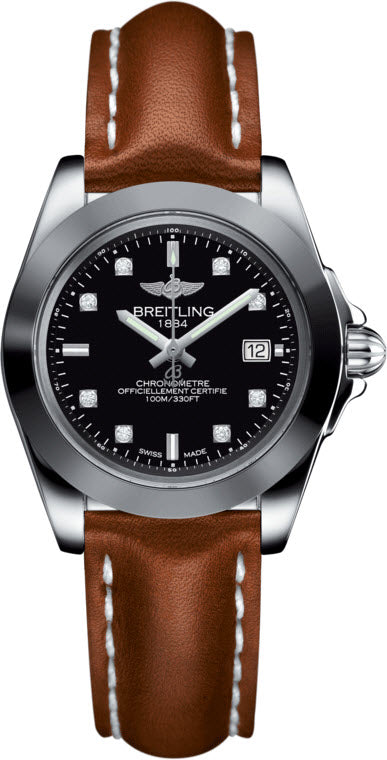 Breitling Watch Galactic 32 Sleek Edition Trophy Black Diamond